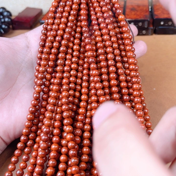 小叶紫檀手串/手链06原汁原味帝王泥