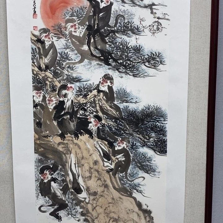 国画亲笔手绘原创