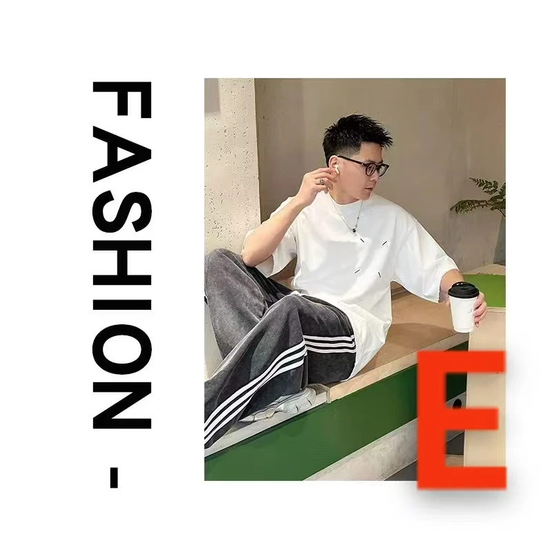 【E01-E50】新款男士欧货重工休闲百搭男装潮流休闲男款长袖