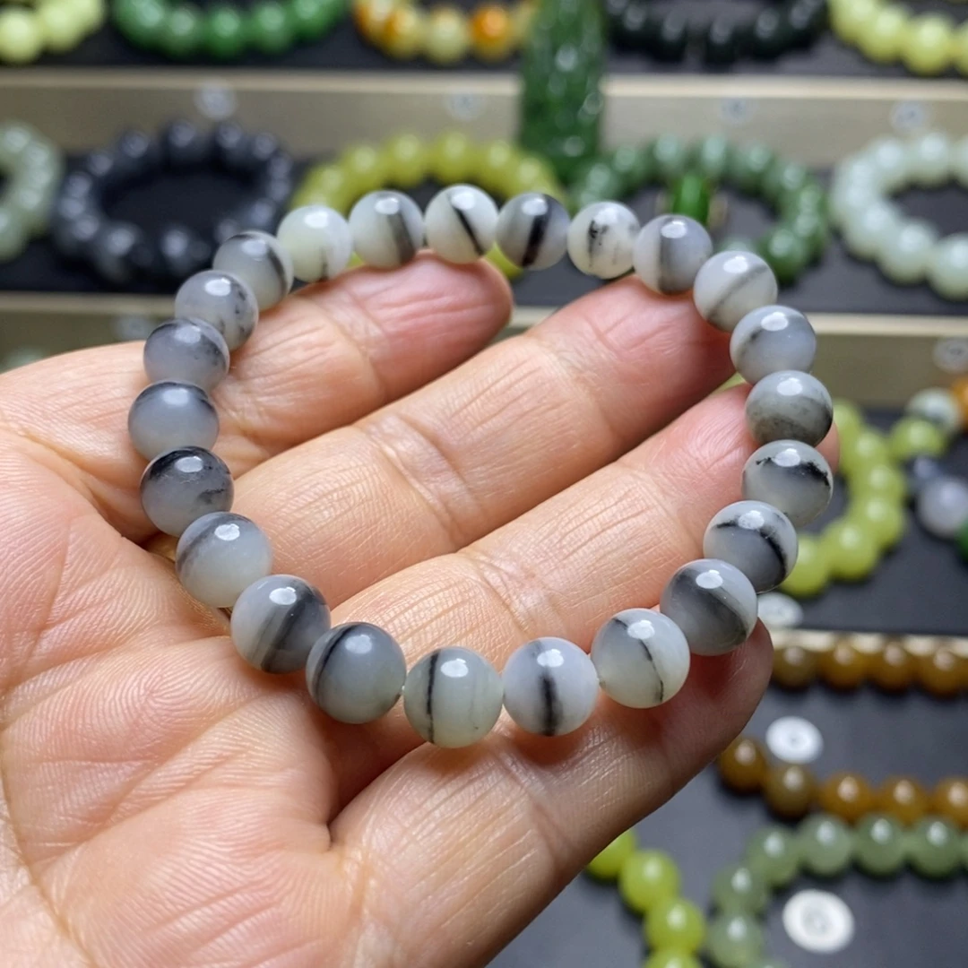 和田玉未镶嵌手串