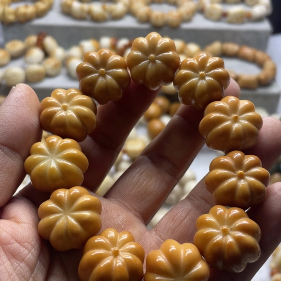 菩提根/象牙果吊坠全品象牙果南瓜珠手串烤21