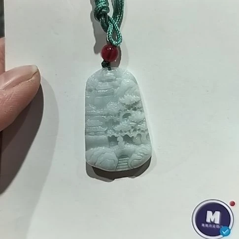 翡翠未镶嵌颈饰天然缅甸翡翠A货吊坠