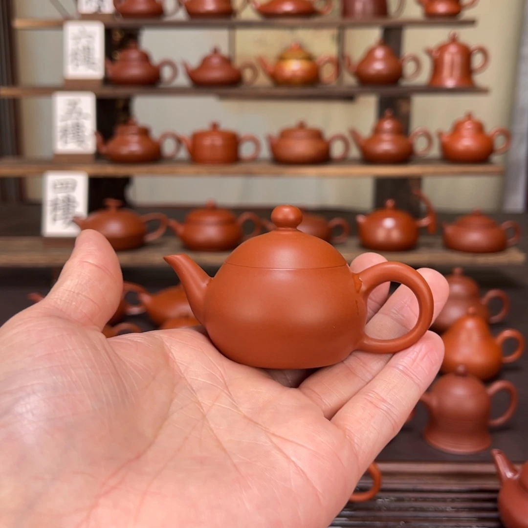 A***部紫砂茶壶超薄梨壶40cc