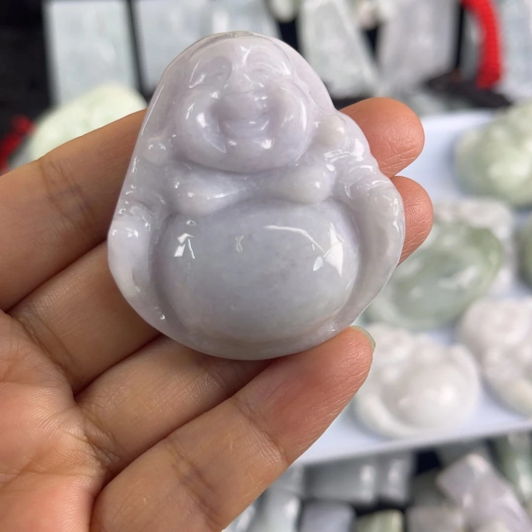 翡翠未镶嵌吊坠(不含链)瑕疵