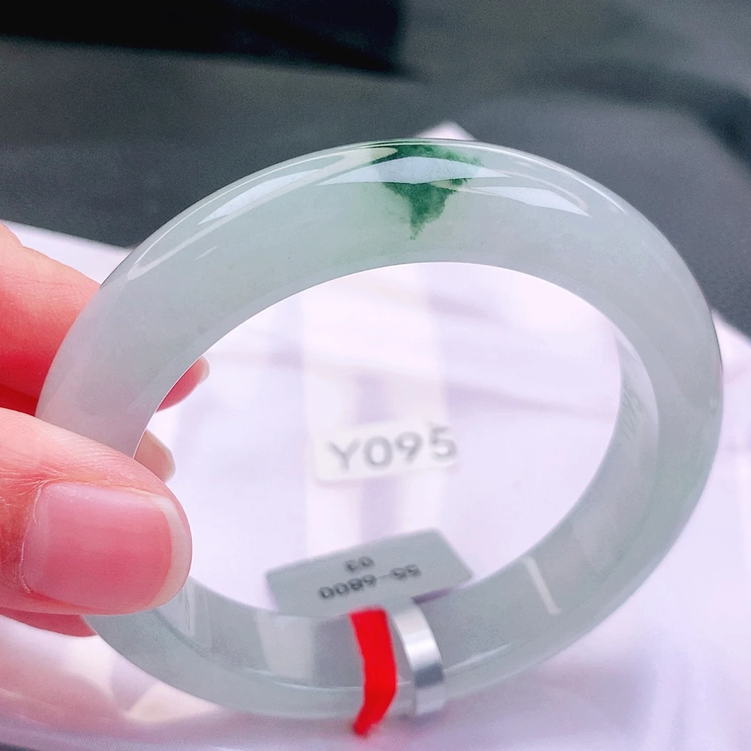 翡翠未镶嵌手镯缅甸天然a货翡翠手镯