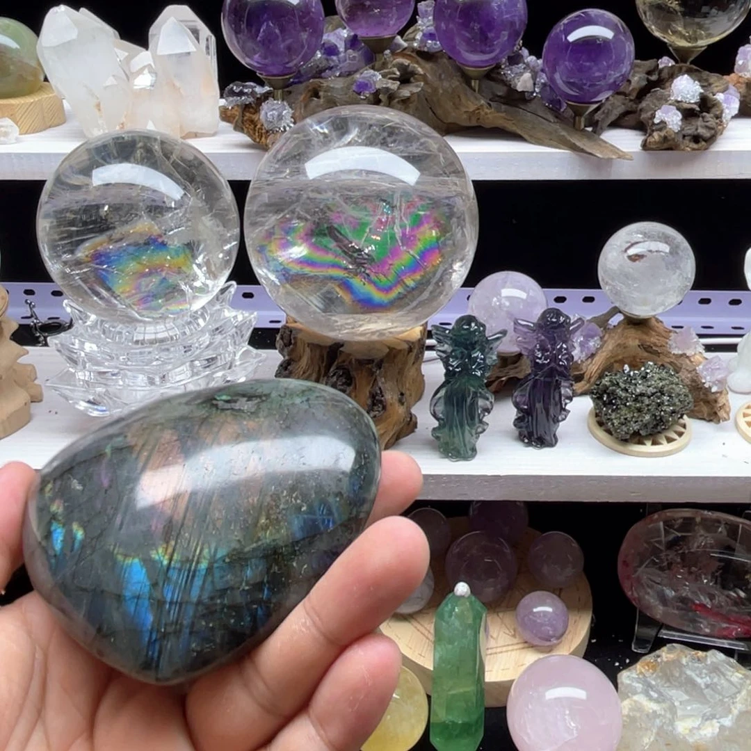 水晶珠宝半成品未镶嵌