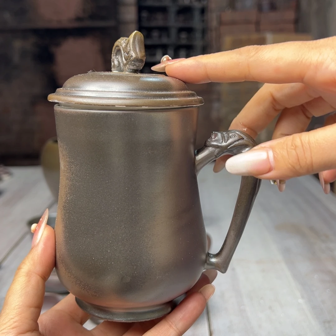 熊***狼柴烧窑口福利办公杯