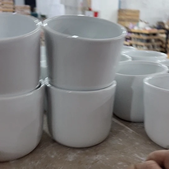 多肉绿植陶瓷花盆，有孔，微瑕