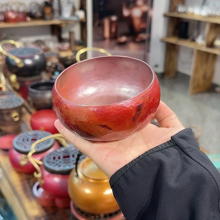紫铜手工制作摆件