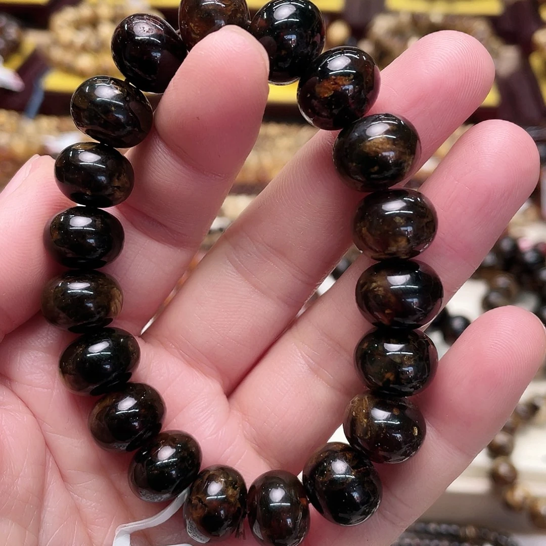 琥珀裸石未镶嵌十三10967