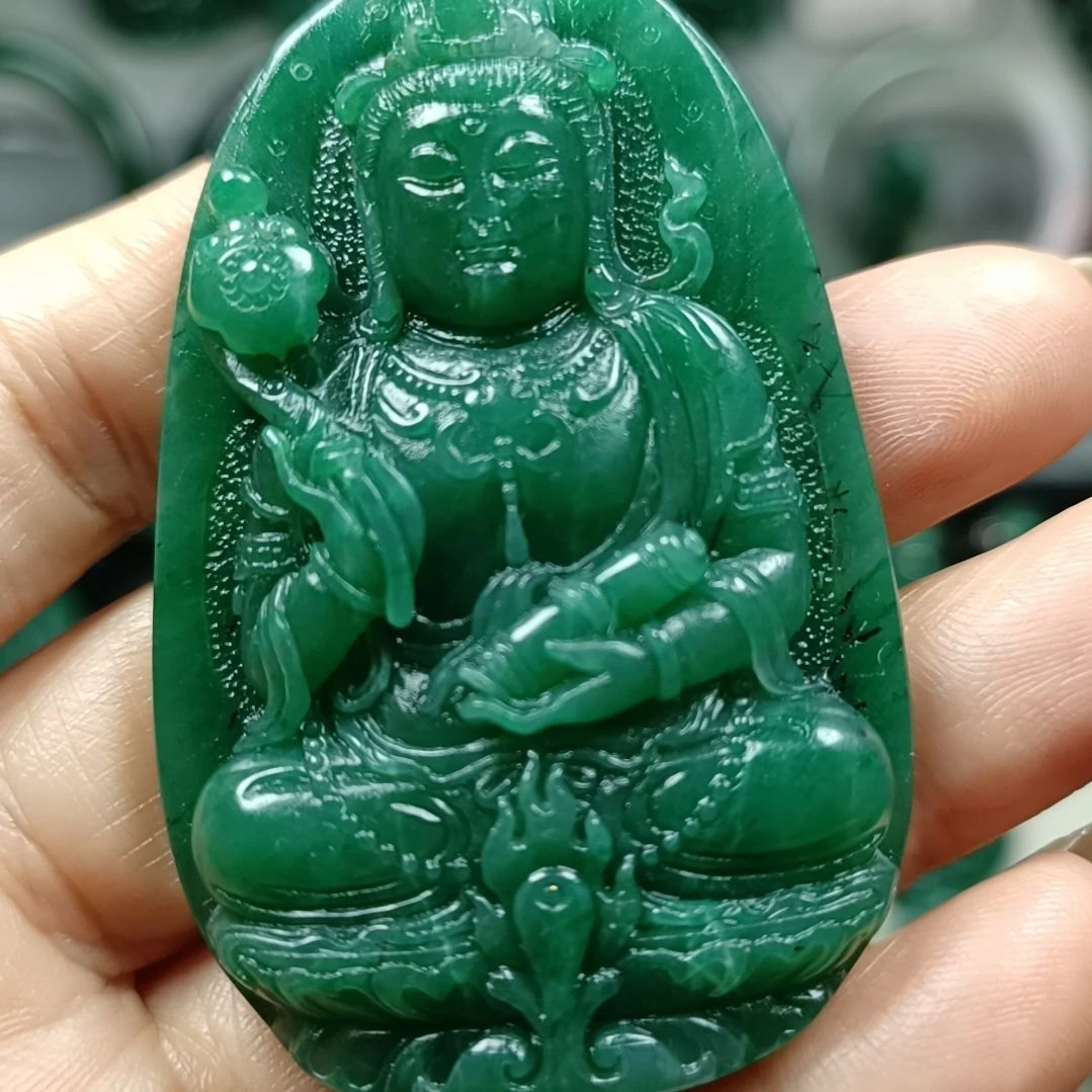 独山玉观音未镶嵌