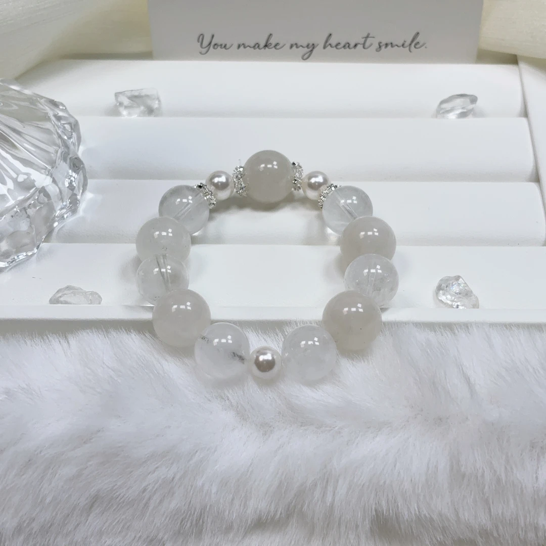 合金手链 【周大宜】白幽+白水ZDYSJ00150