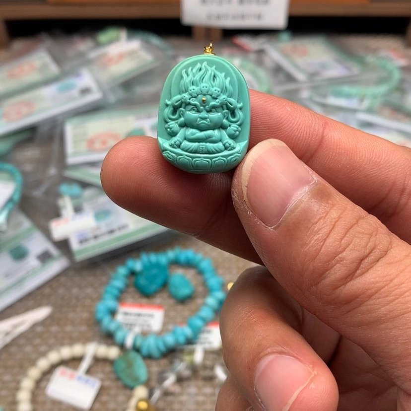 【闪购商品】未镶嵌绿松石颈饰m**o17