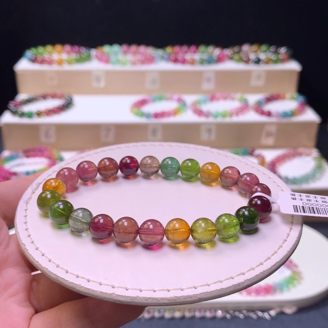 未镶嵌手链碧玺碧玺