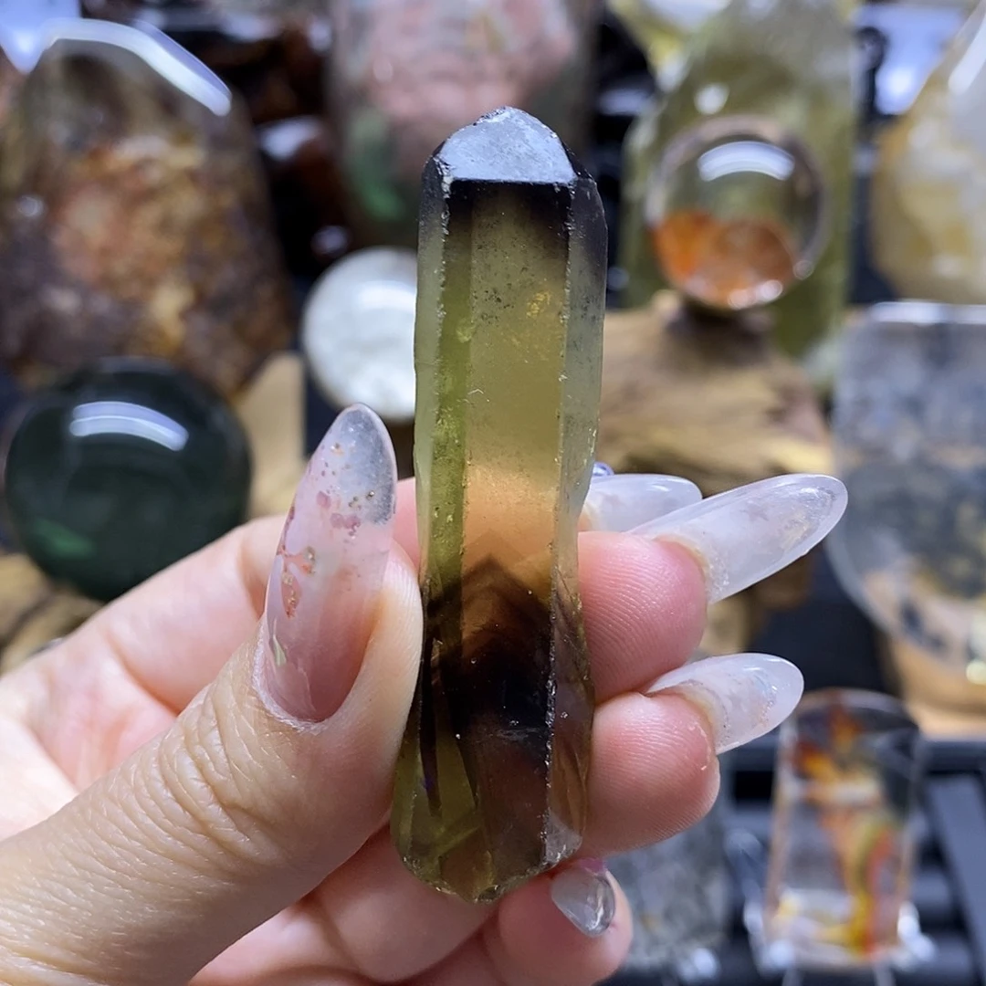 水晶珠宝半成品未镶嵌