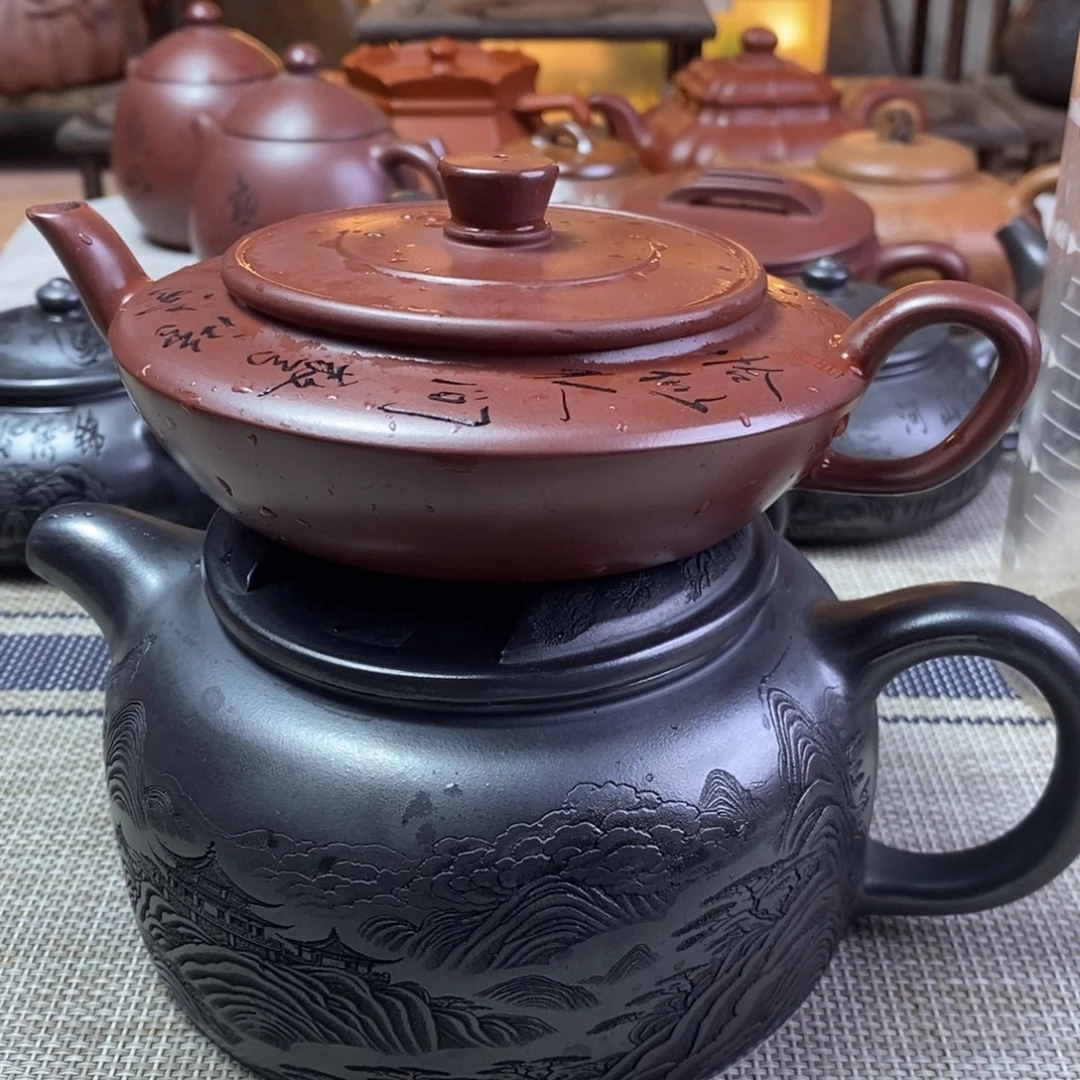 紫砂茶壶特价秒杀价2只