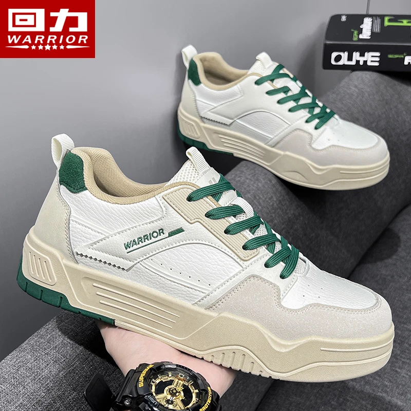 回力男鞋休闲板鞋2025春季新款男士百搭厚底增高潮流小白鞋子男款