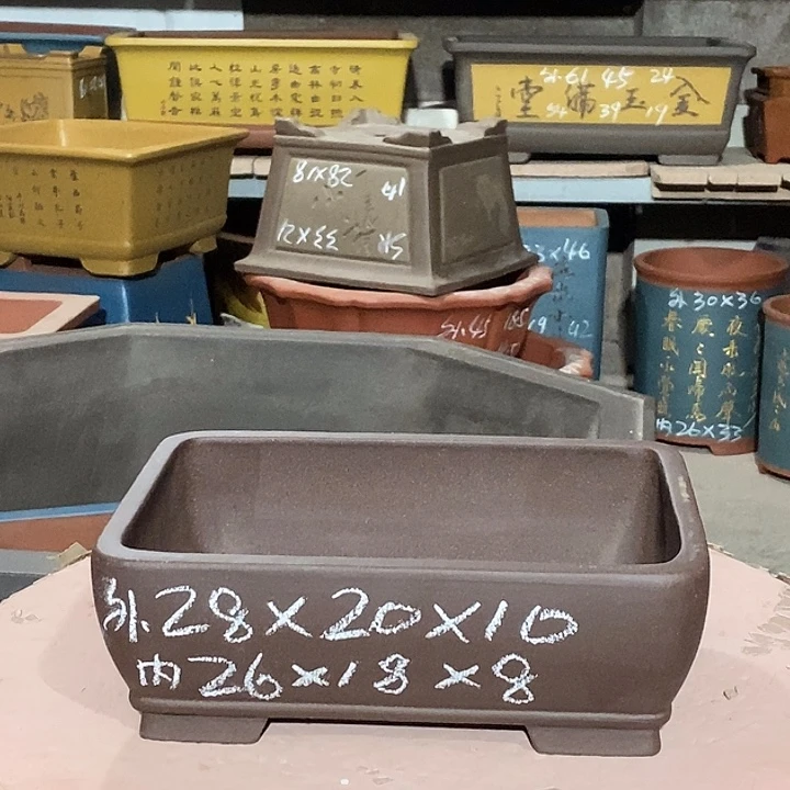 宜兴紫砂花盆包邮