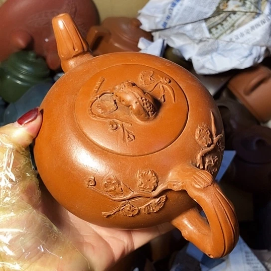 全手工制作宜兴紫砂壶