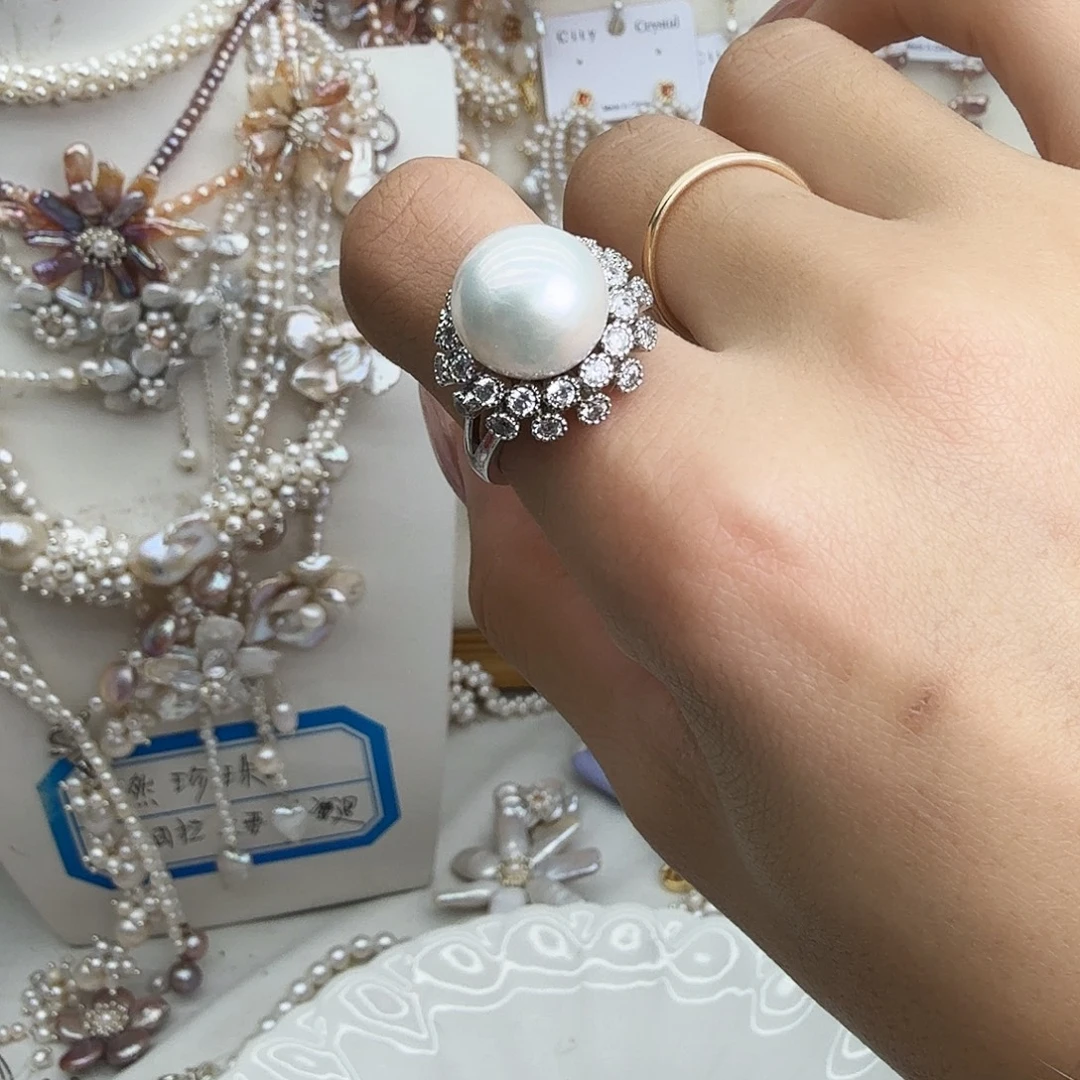 颈饰未镶嵌淡水珍珠