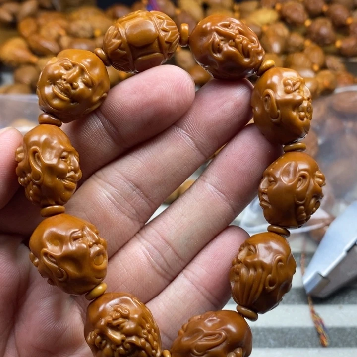 橄榄核手串/手链橄榄核雕工艺手串