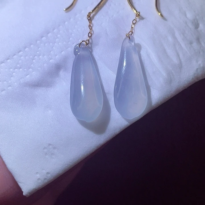 翡翠18K金镶嵌颈饰翡翠