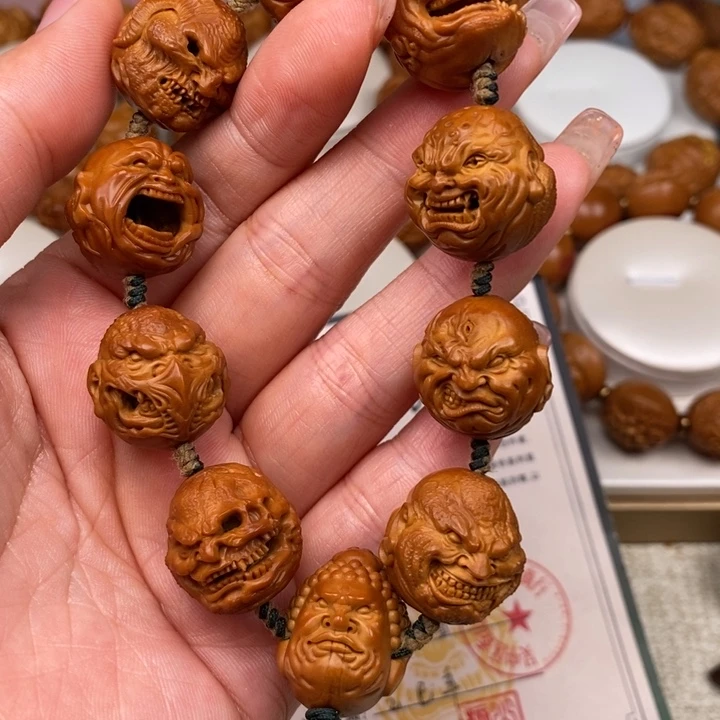 橄榄核手串/手链橄榄雕