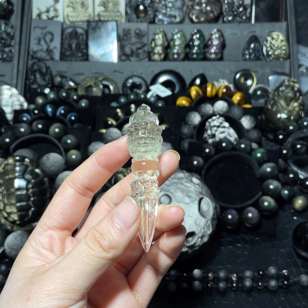 杜***ღ珠宝半成品未镶嵌黄晶