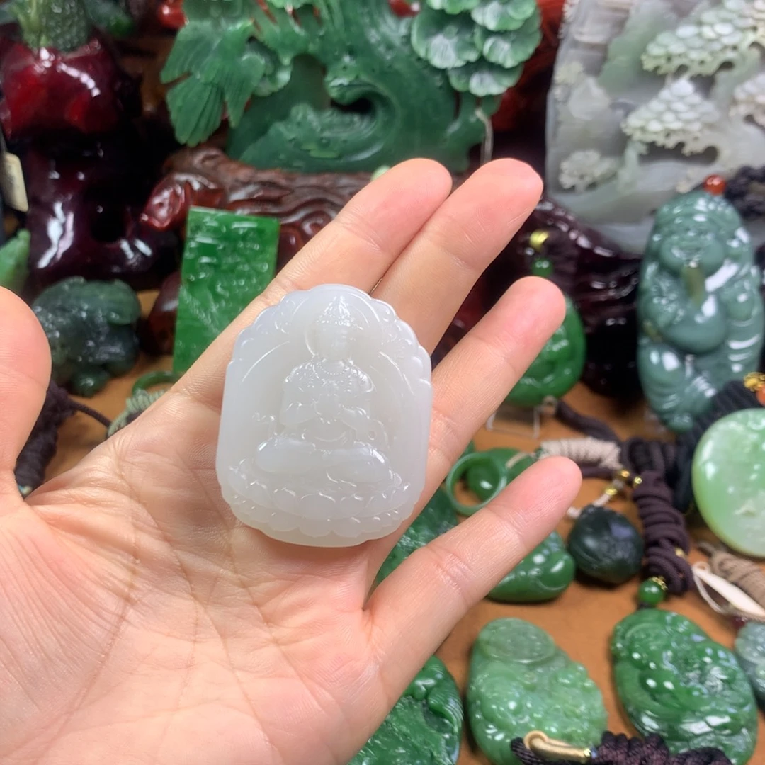 颈饰未镶嵌和田玉