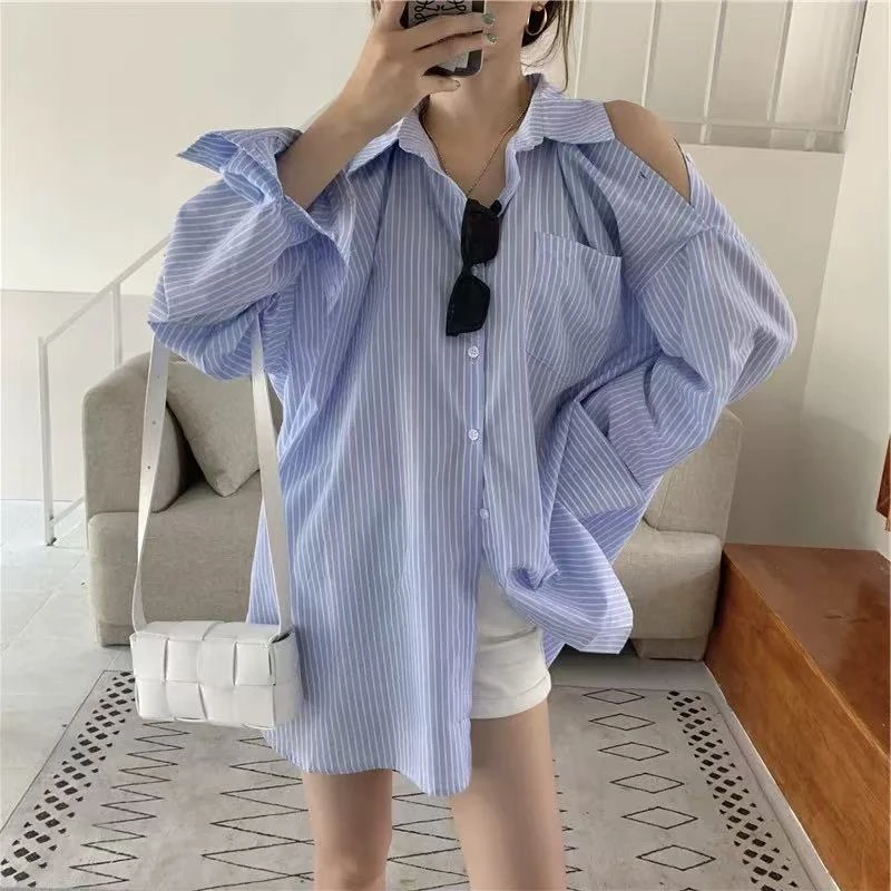 【616-815】陈思思2025春季新款时尚宽松百搭衬衫