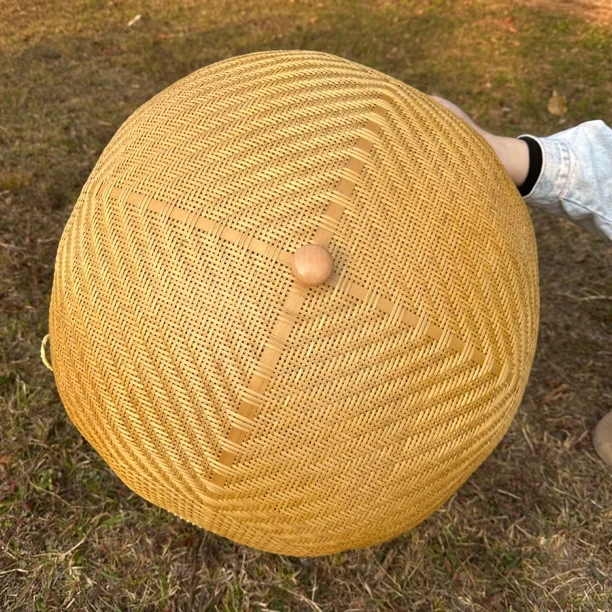 精编竹子编织菜盖 防虫罩