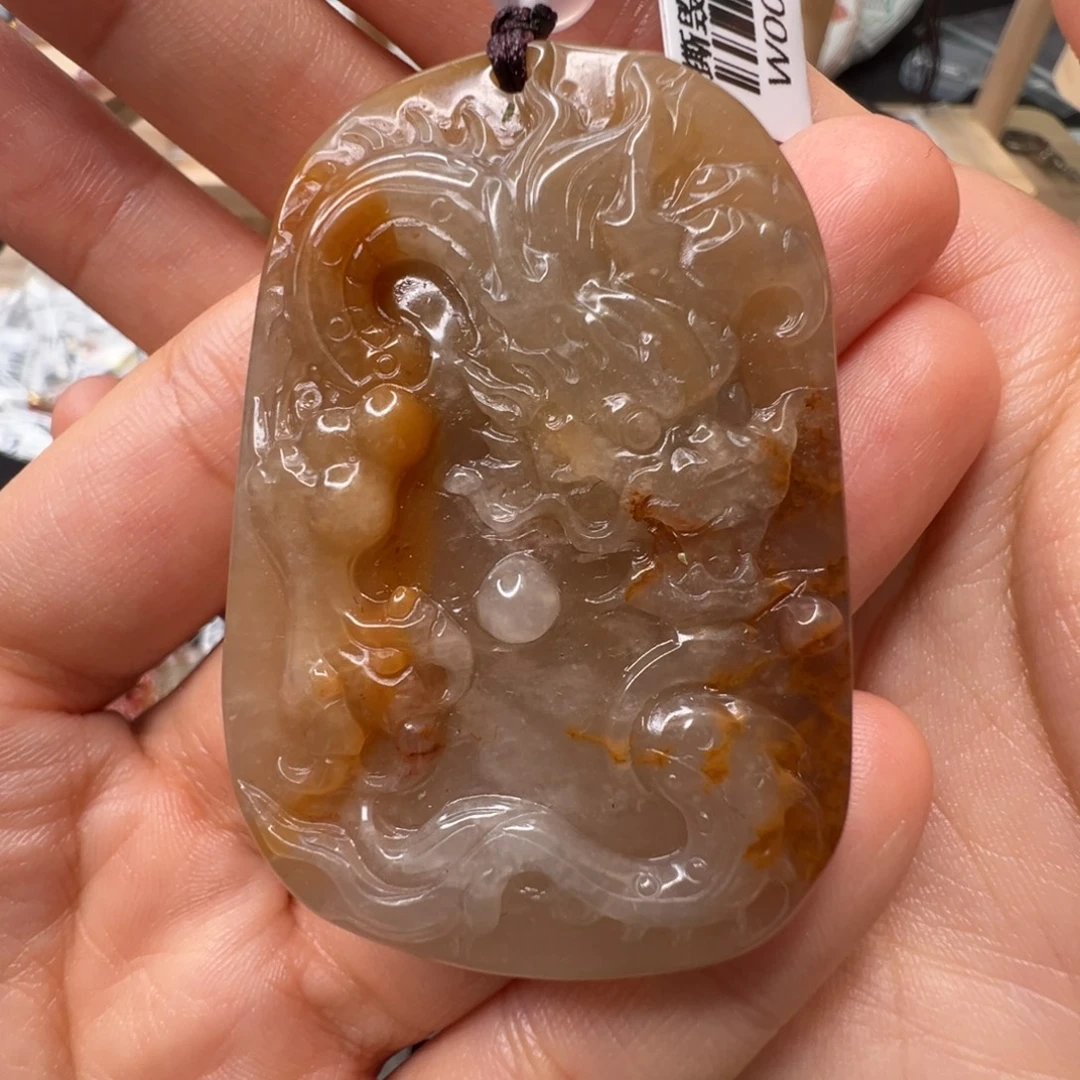 石英质玉（黄龙玉）未镶嵌配饰204