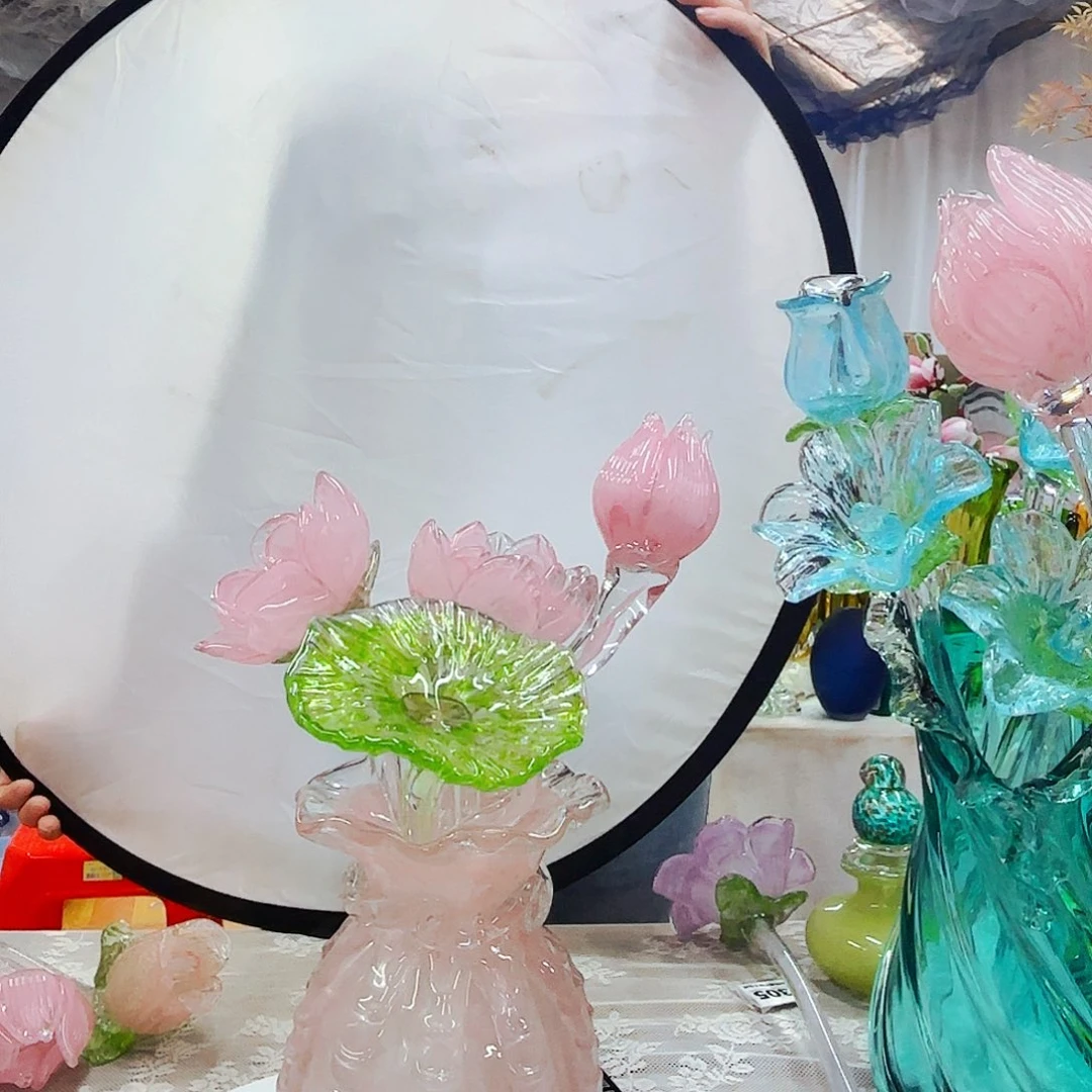 琉璃花瓶花器艺术品