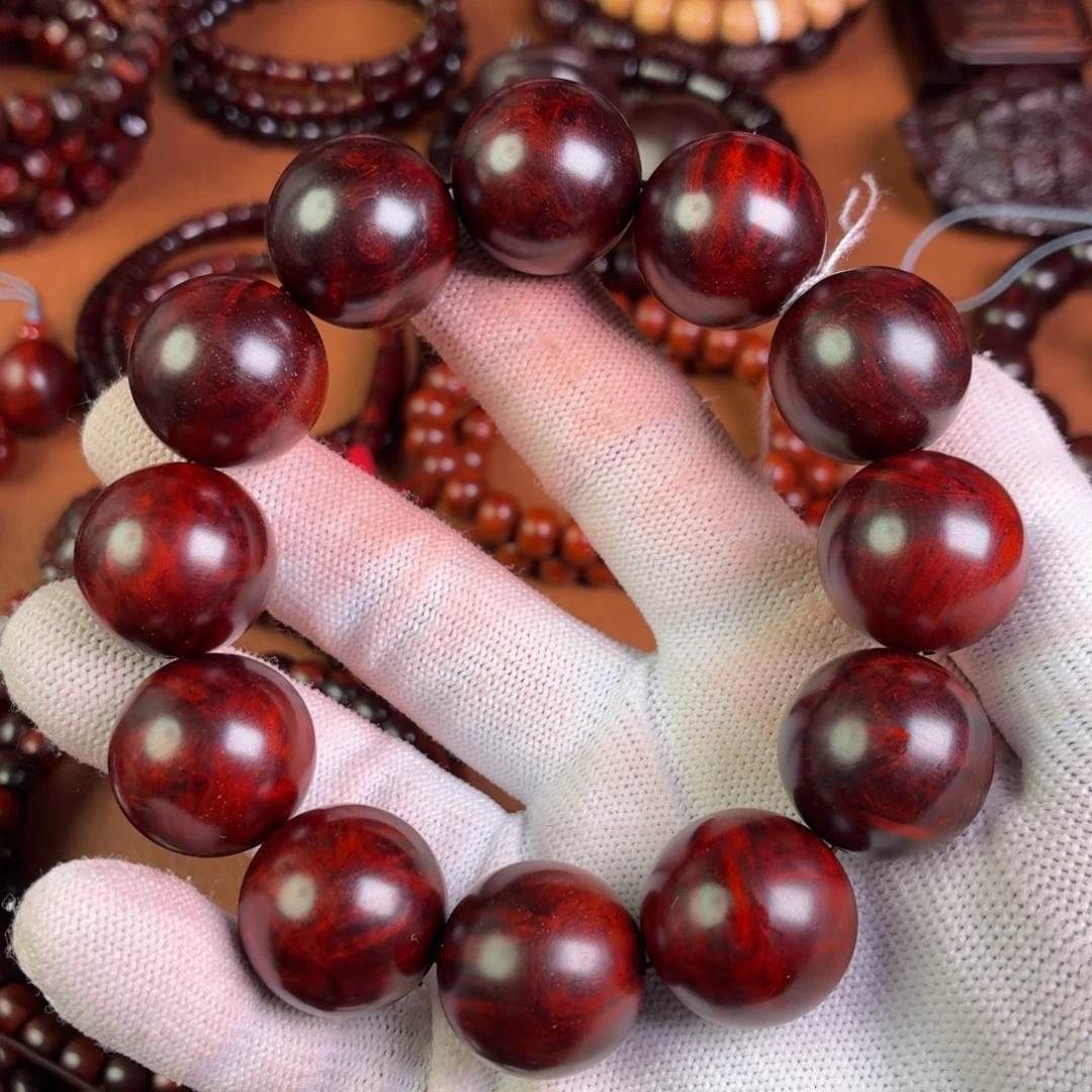 E***h小叶紫檀手串/手链20瘤疤