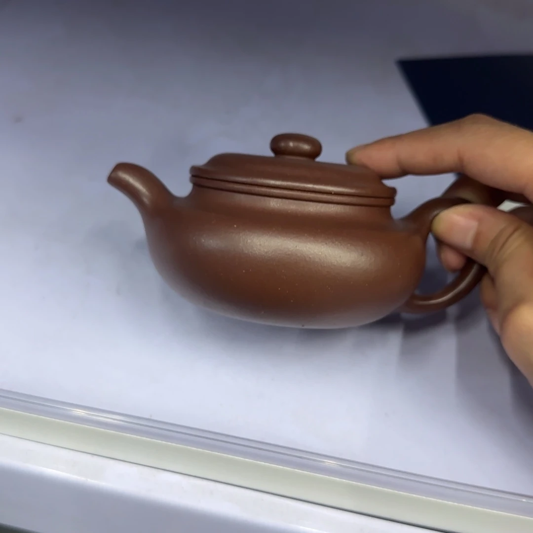 底槽清扁腹170cc老林紫砂