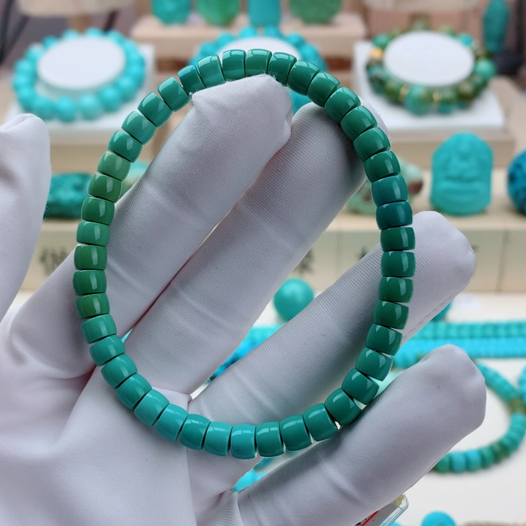 绿松石未镶嵌挂件