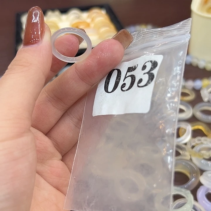 玛瑙/玉髓合金戒指53港13