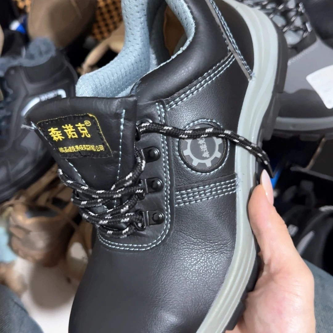 38码森诺克防水牛皮连舌