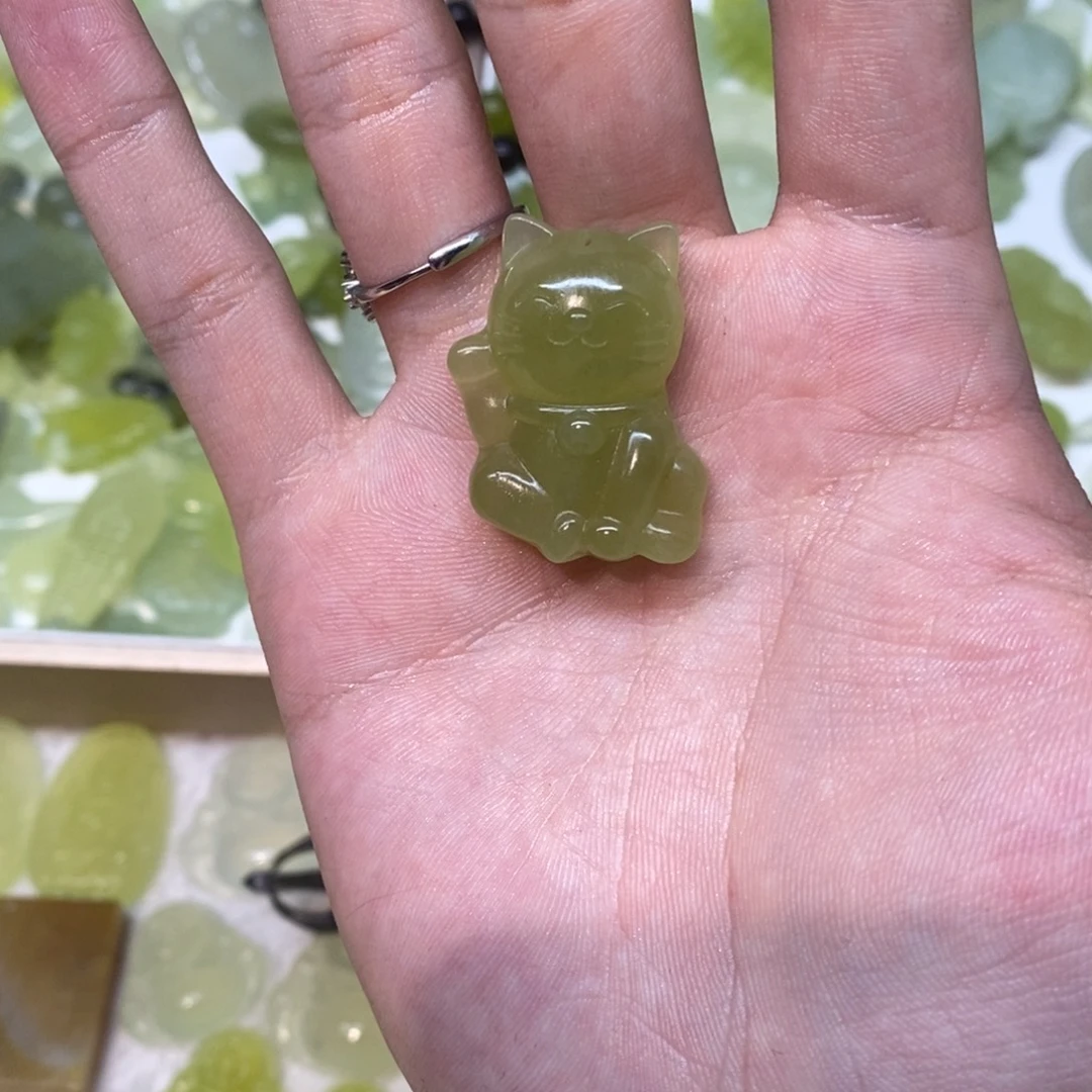 岫玉未镶嵌吊坠(不含链)