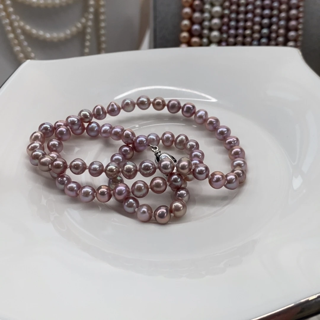 淡水珍珠合金颈饰3号袋