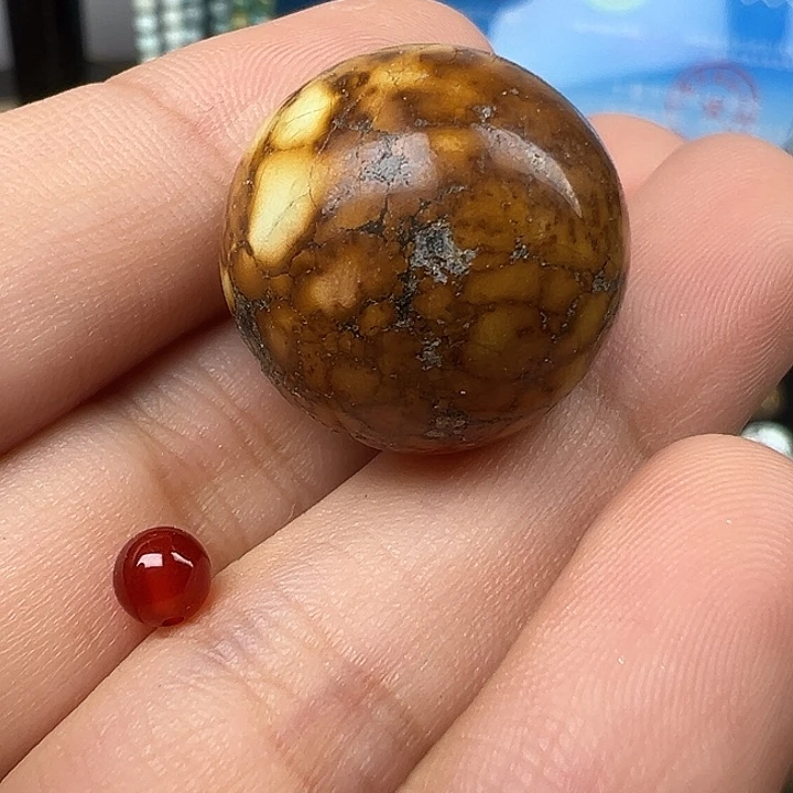 南红玛瑙未镶嵌配饰19.2