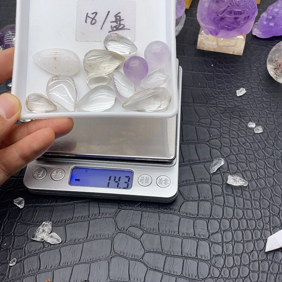 水晶珠宝半成品未镶嵌25