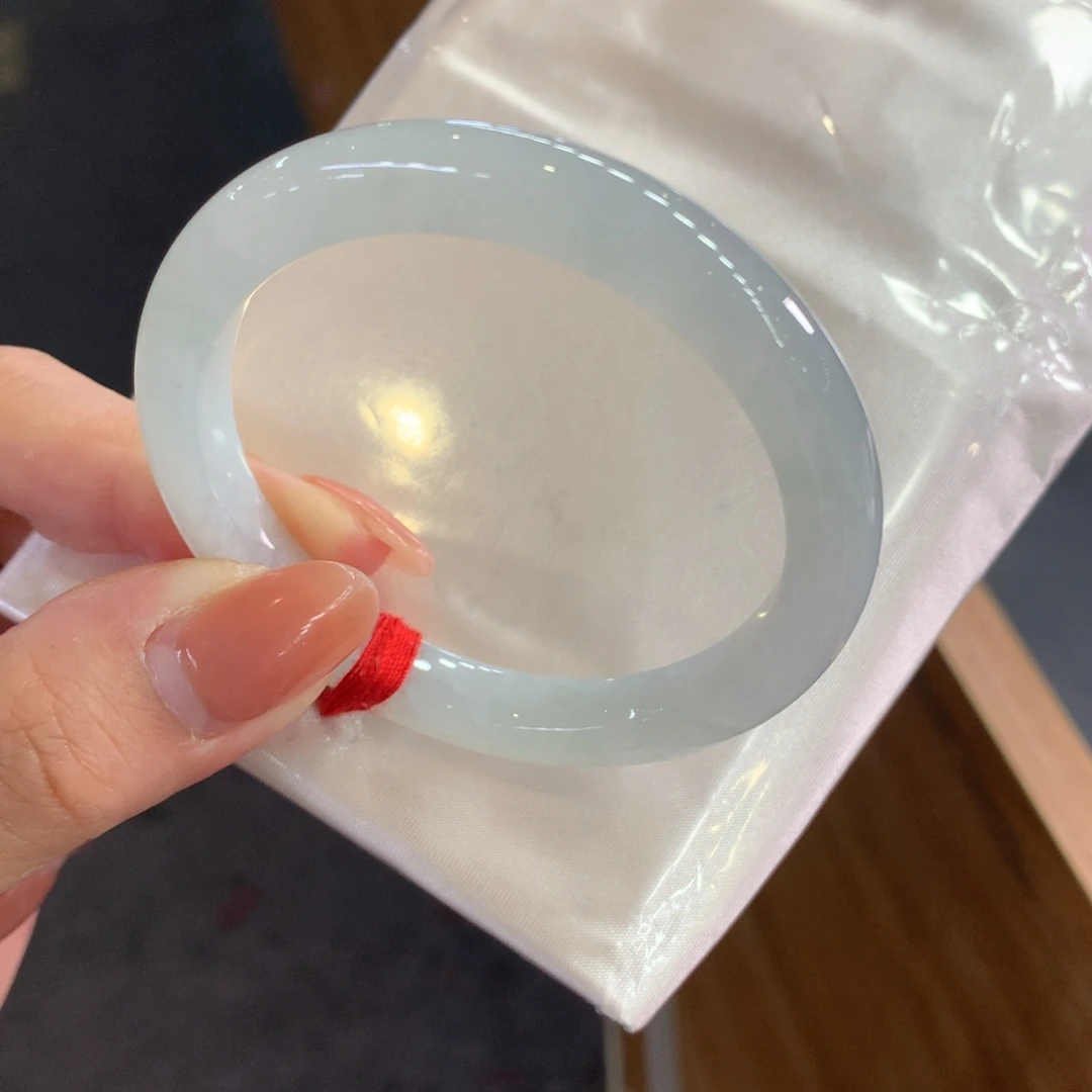 翡翠未镶嵌手镯天然Ａ货翡翠51/52