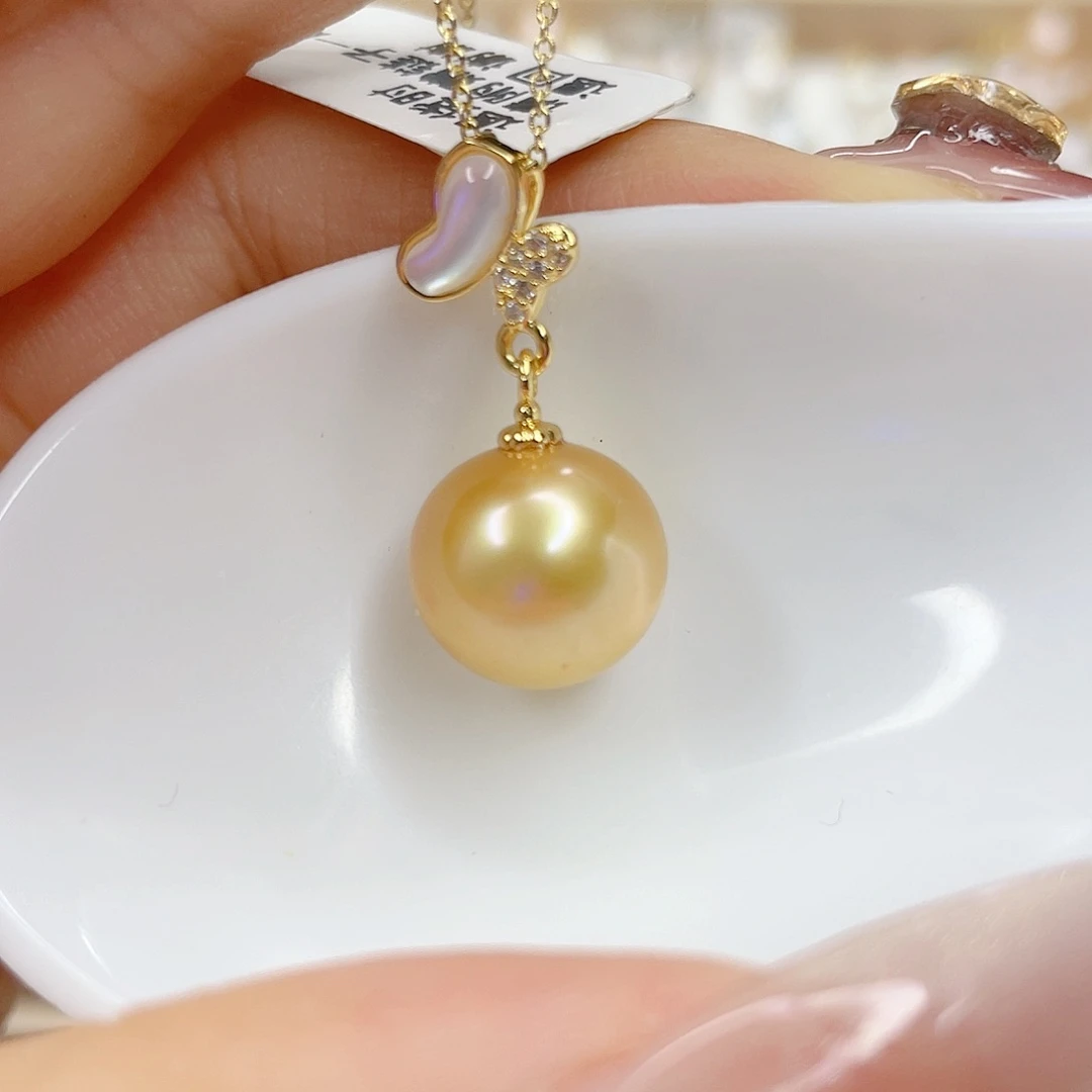 淡水珍珠未镶嵌吊坠(赠链)