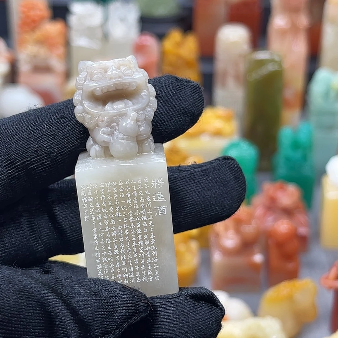 昌化石印石包邮包刻6236