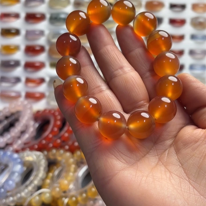 玛瑙/玉髓未镶嵌手链