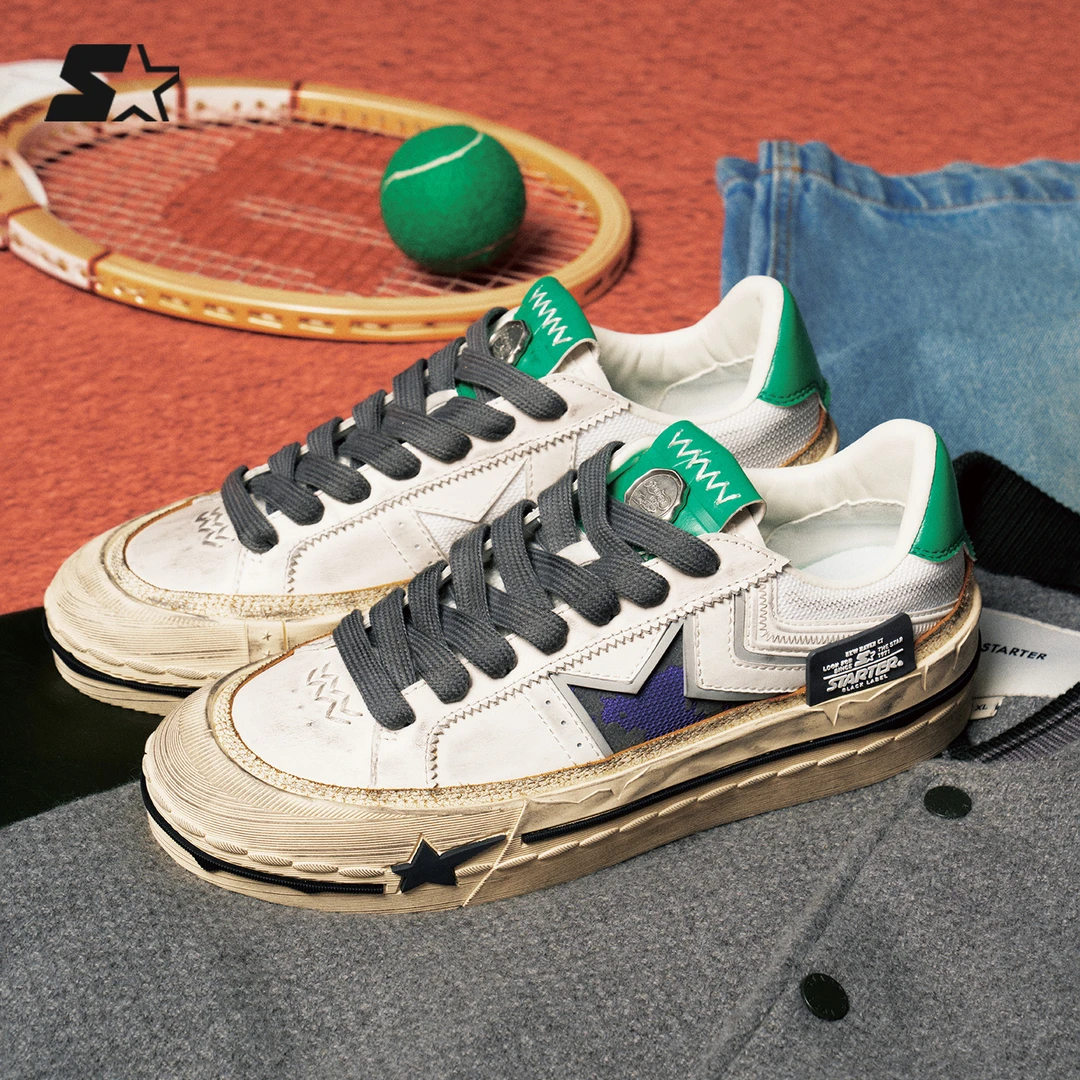 STARTER重塑板鞋2025秋冬新款网球鞋男女同款休闲鞋 SF54CS001