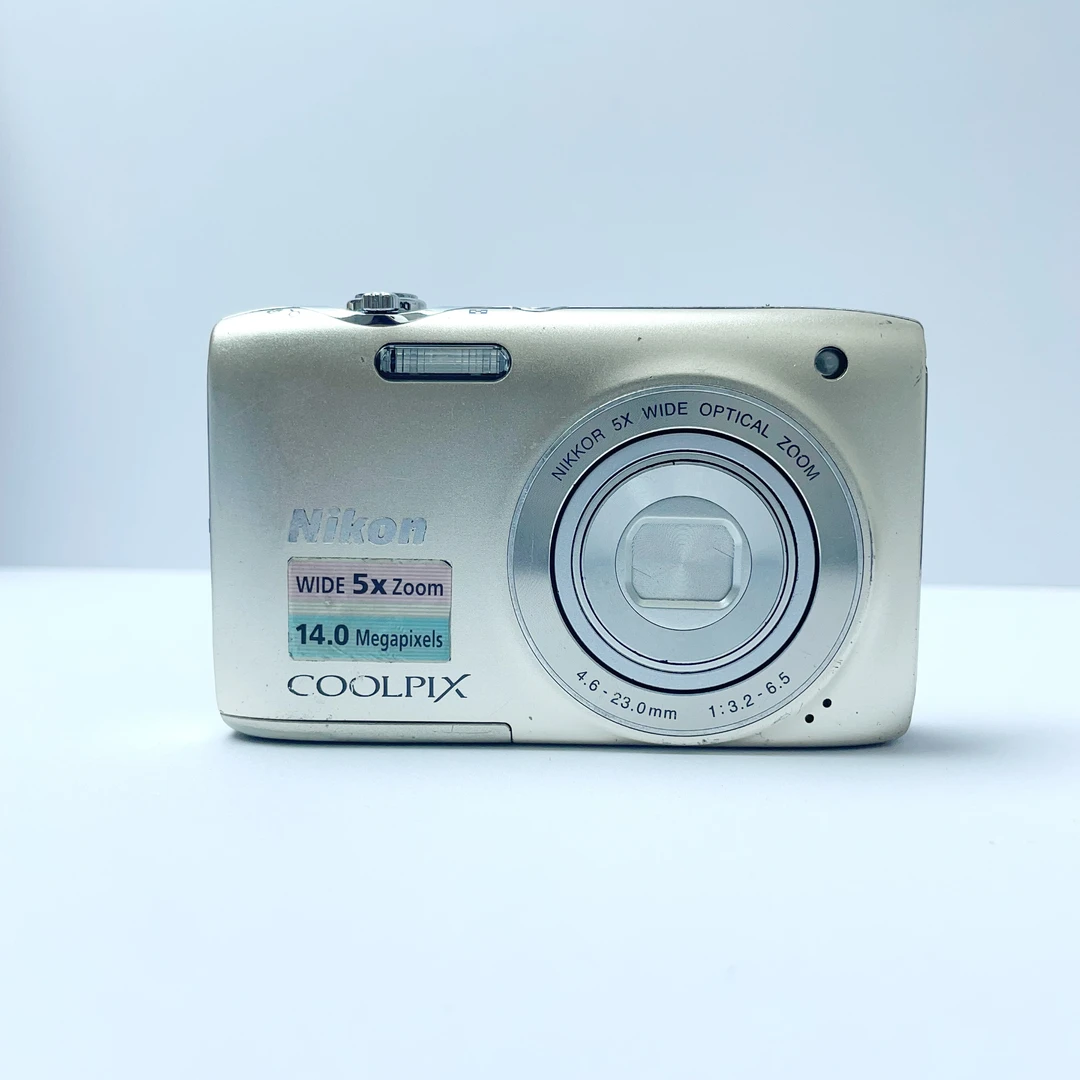 9新 Nikon/尼康 s3100 小巧香槟金色彩好1200万像素ccd数码相机