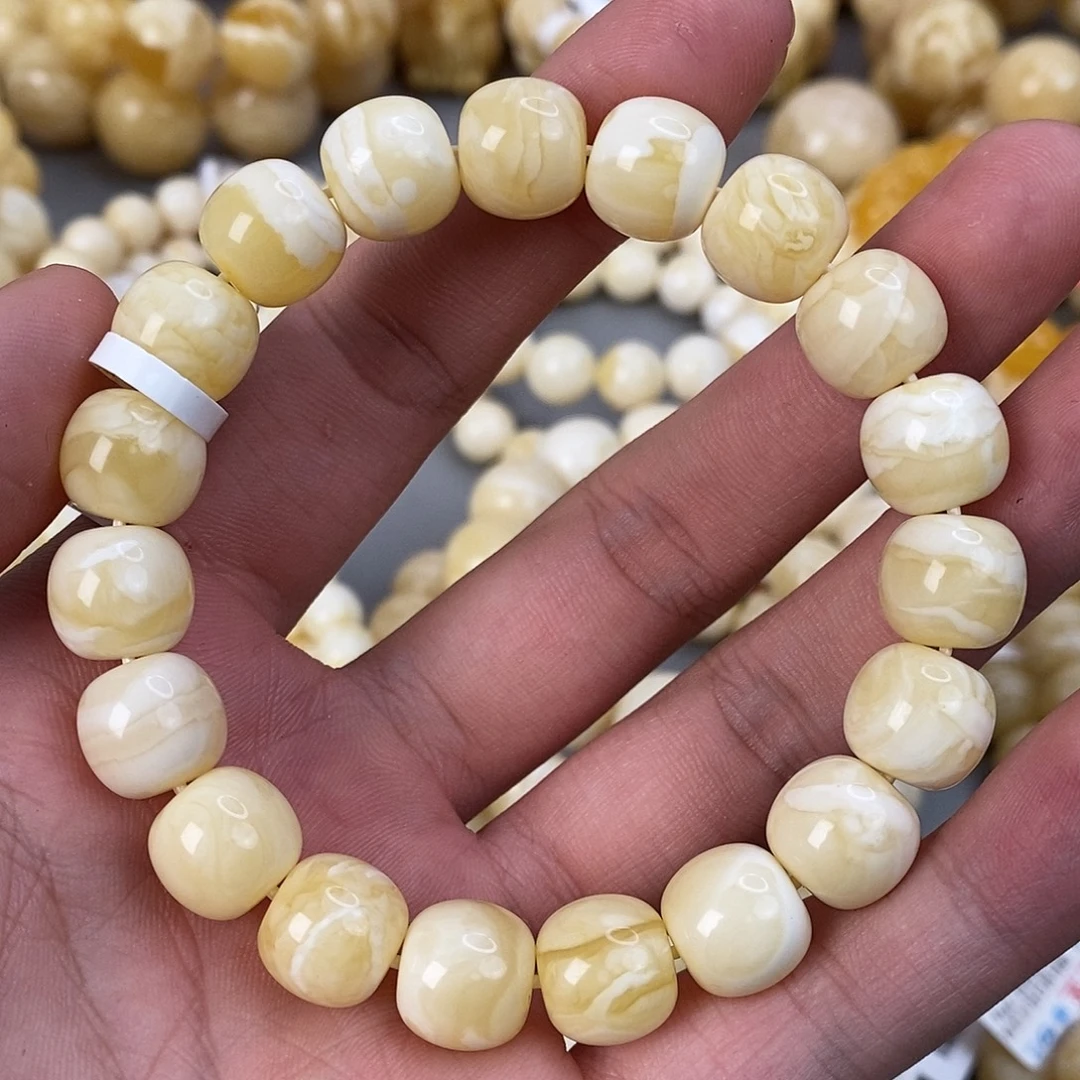 琥珀未镶嵌珠宝奇石12mm 19.6g