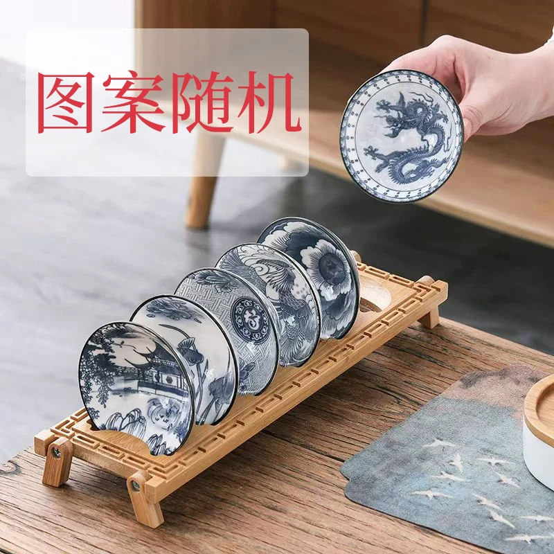 青花斗笠杯  4670